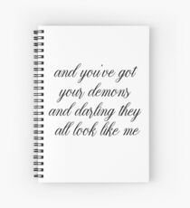 Time is Taking its Sweet Time Erasing You Spiral Notebook