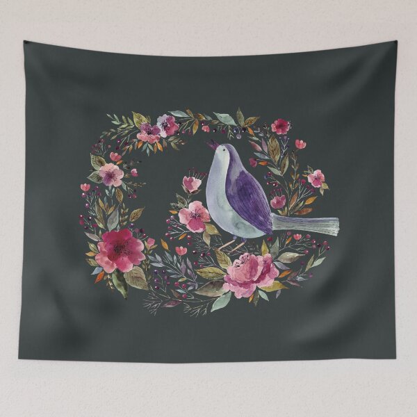 Item preview, Songbird Charcoal designed and sold by CMDesignonline.