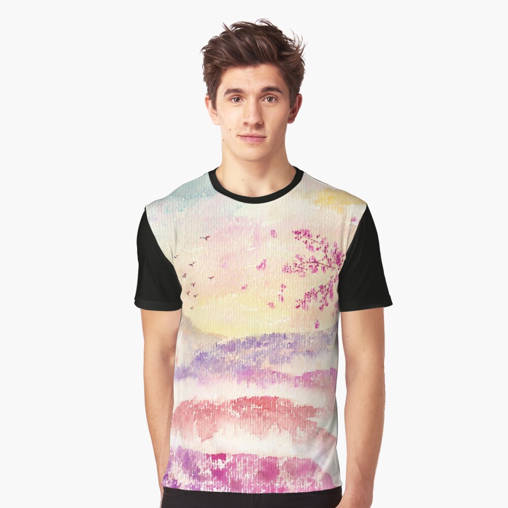 Item preview, Graphic T-Shirt designed and sold by aquarelles.