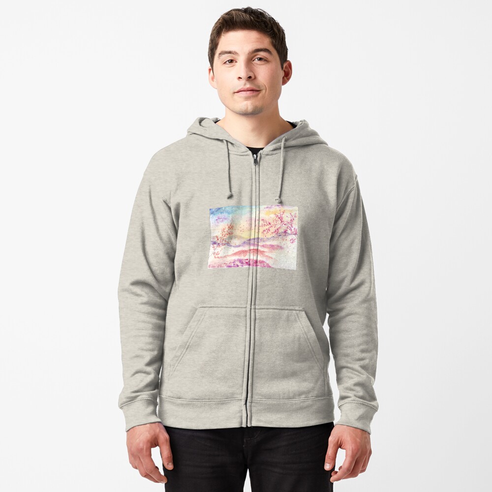 Item preview, Zipped Hoodie designed and sold by aquarelles.