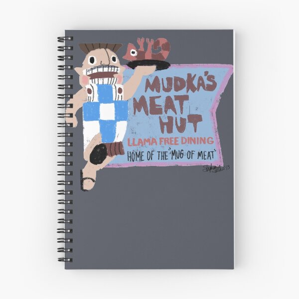 Item preview, Mudka's Meat Hut designed and sold by Steph Skiles.