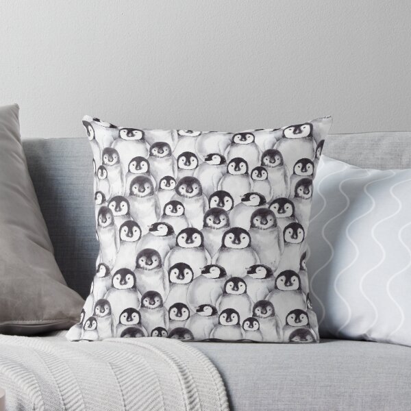 Item preview, Watercolor penguin pattern designed and sold by jeannadano.
