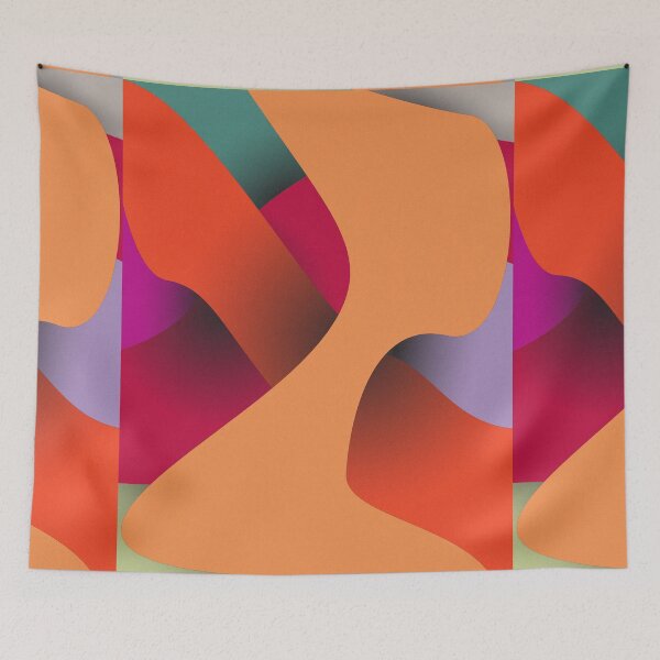 Item preview, Colourful Highway // Contrast Poster #2 - Abstract Poster Design designed and sold by Platnix.