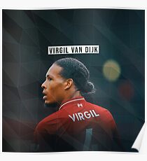 Virgil van Dijk Poster