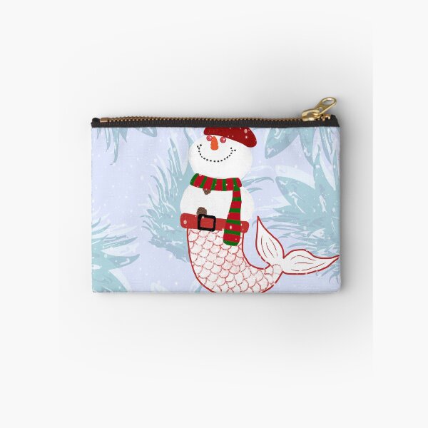 Item preview, Snowman Mermaid  designed and sold by oursunnycdays.