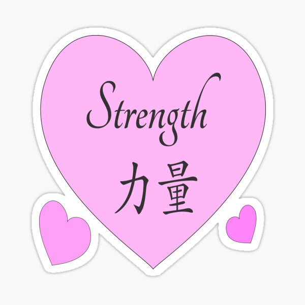 STRENGTH - Motivation Sticker