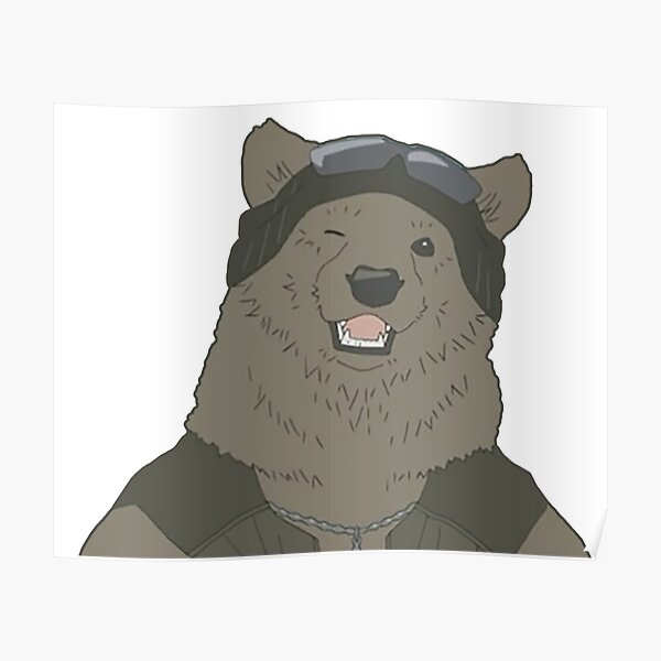 Polar Bear Cafe (Shirokuma Cafe) Anime Fabric Wall Scroll Poster (16 x 24)  Inches.[WP]-Pol-4 : Amazon.co.uk: Home & Kitchen