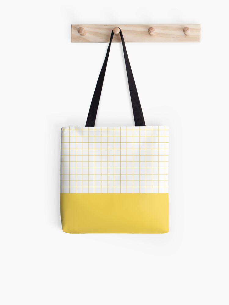 mustard yellow tote