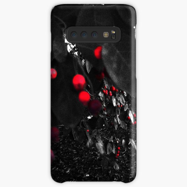 Red Berry Tree Nature Scene Samsung Galaxy Snap Case