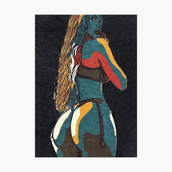 Sexy girl Photographic Print