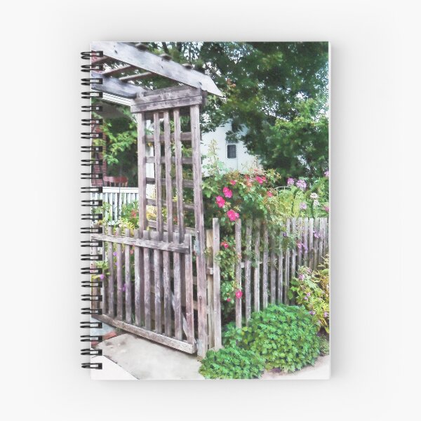 Item preview, Roses on a Weathered Picket Fence designed and sold by Susan Savad.