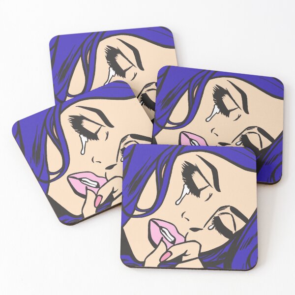 Item preview, Blue Crying Comic Girl designed and sold by turddemon.