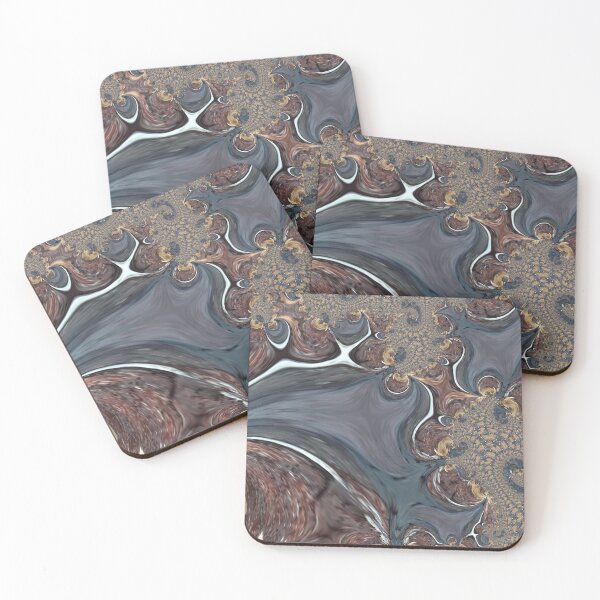 Item preview, Coffee Swirl - Abstract Fractal  designed and sold by vmajzlik.