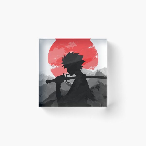 Item preview, Samurai with sunset designed and sold by HEARTBEATS.
