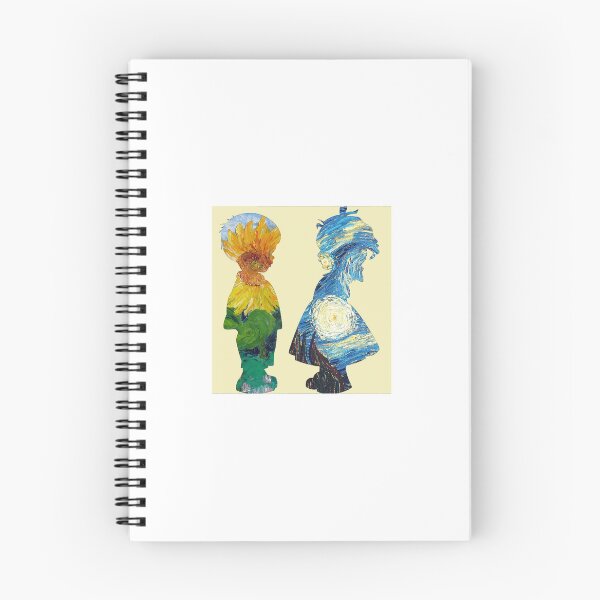 Item preview, Boy & Girl - Starry Starry Night and Sunflowers designed and sold by bpm125.