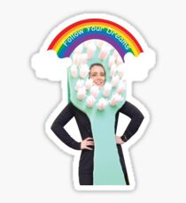 Jenna Marbles Follow Your Dreams Sticker