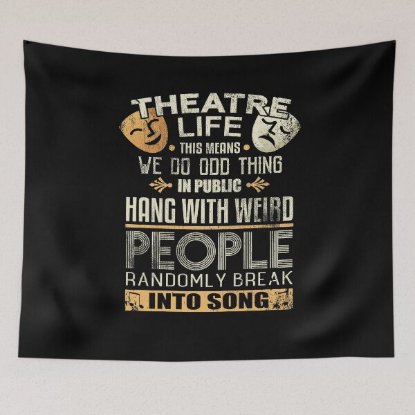 Item preview, Theatre Life Theater Drama Actor Director Musical designed and sold by Kieran Abbott.