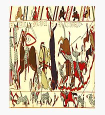 Bayeux Tapestry Schlacht von Hastings 1066 Norman Anglo Saxon Fotodruck