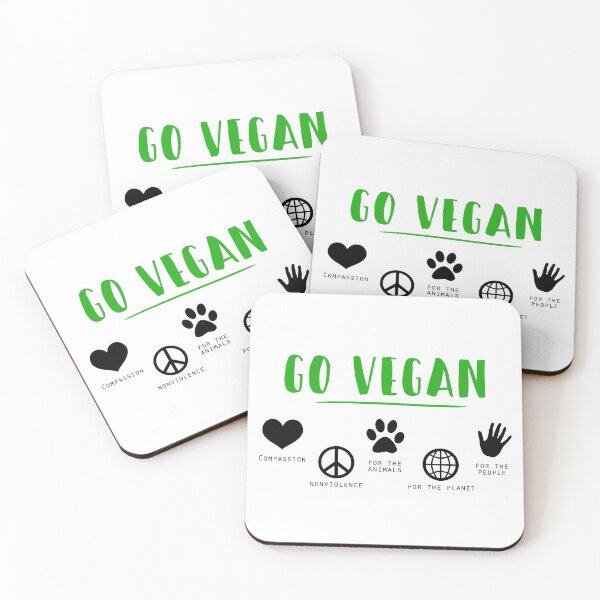 Item preview, Go vegan designed and sold by Masalla Ga.