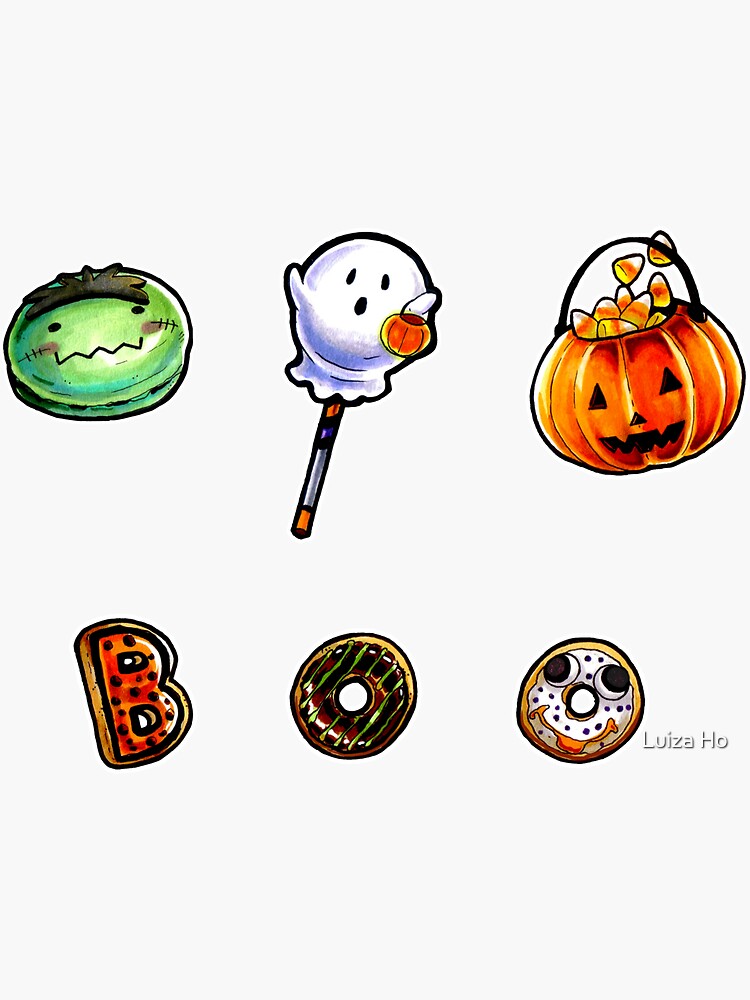 Halloween Treats - Mini Set #1 by teapotsandhats