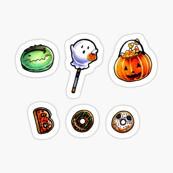 Halloween Treats - Mini Set #1 Sticker
