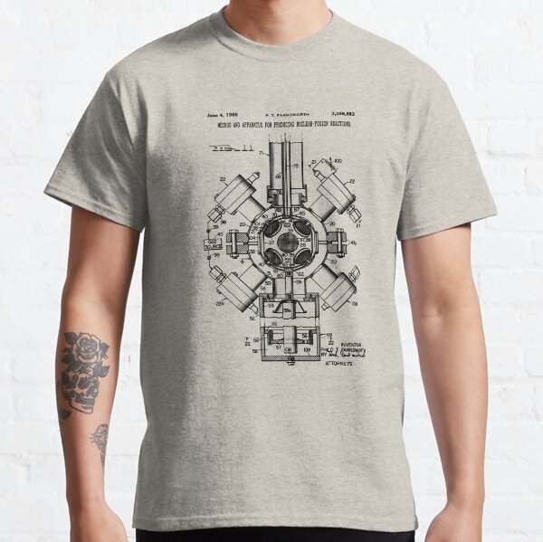 Item preview, Nuclear Fusion Invention Patent 1968 designed and sold by MadebyDesign.
