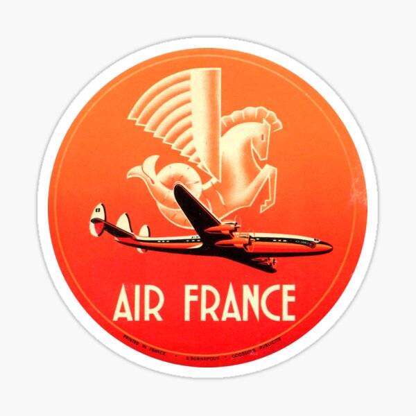 Air France - Rouge Sticker