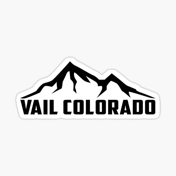 Vail Colorado Skiing Ski Patrol Mountain Snowboarding Sticker