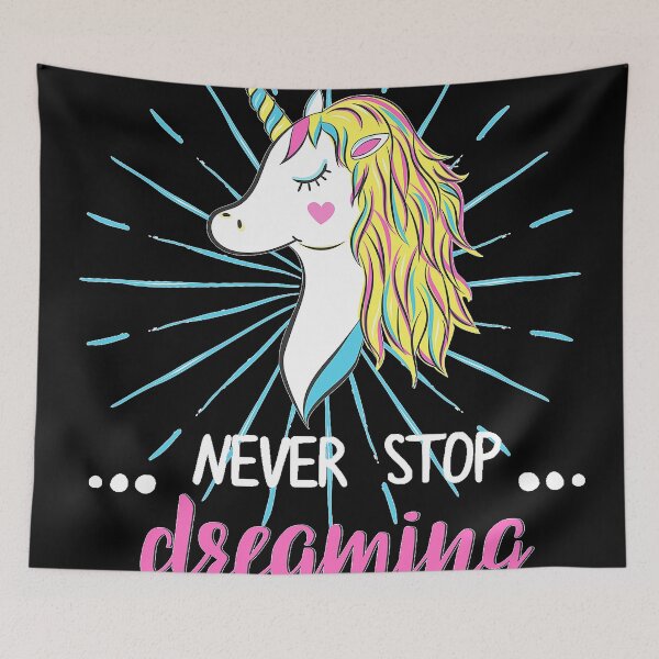 Item preview, Never Stop Dreaming Black designed and sold by christineiris.