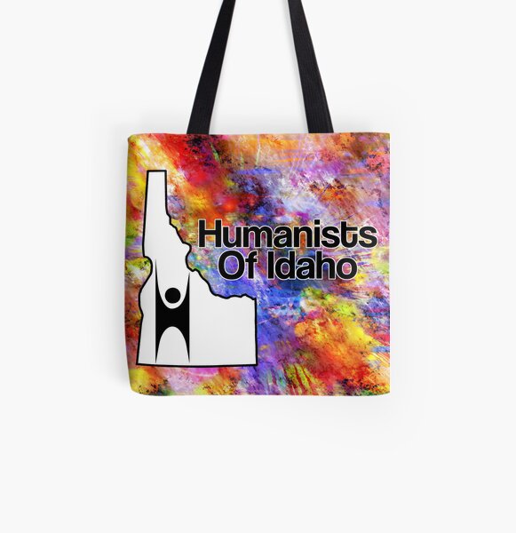 Colorful Humanists of Idaho All Over Print Tote Bag
