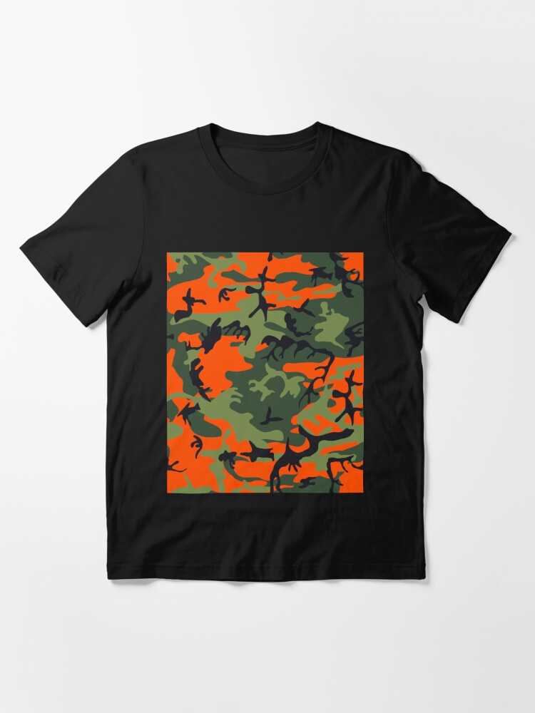 T shirt 2024 militaire orange