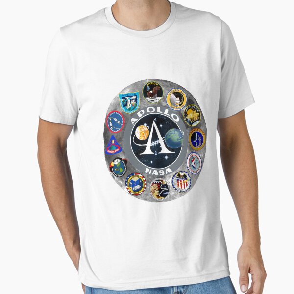 Item preview, Apollo Mission Composite Logo designed and sold by Nikki SpaceStuffPlus.