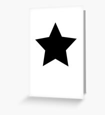 Blackstar Greeting Card
