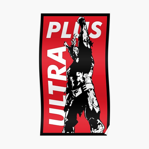All Might Plus Ultra Poster