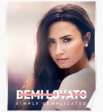 demi lovato complicated tour 2019 pinang Poster