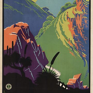Artwork thumbnail, South Australia, Morialta, 8 miles from Adelaide, 1935 by State Library of South Australia