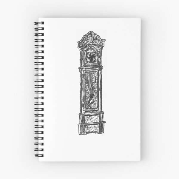 Item preview, Clock (Inktober 2018 #14) designed and sold by dylanwolf.