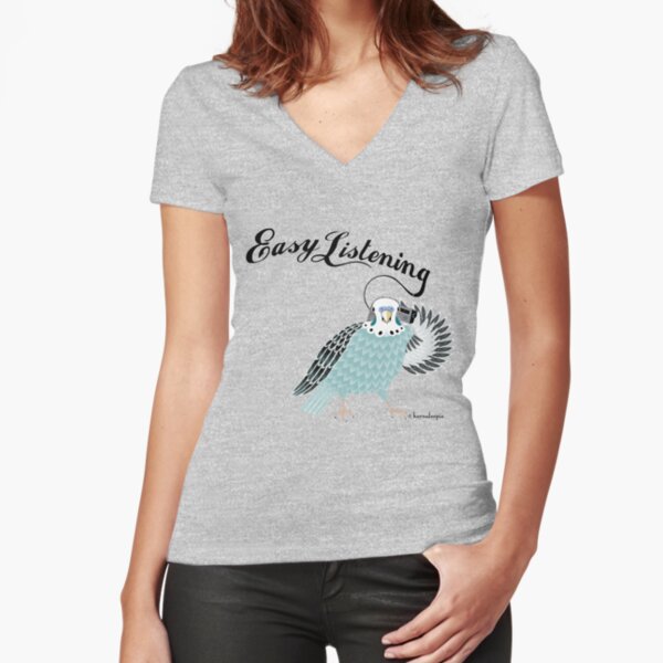 Fitted V-Neck T-Shirt