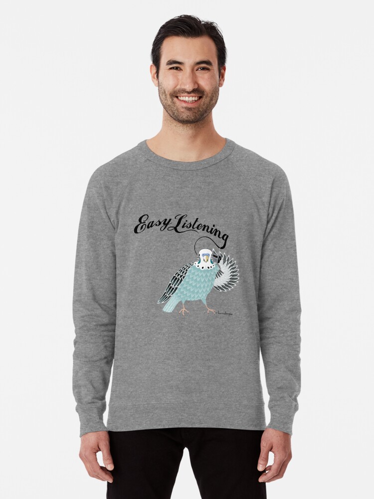 Thumbnail 1 of 5, Lightweight Sweatshirt, Easy Listening designed and sold by kernelcopia.