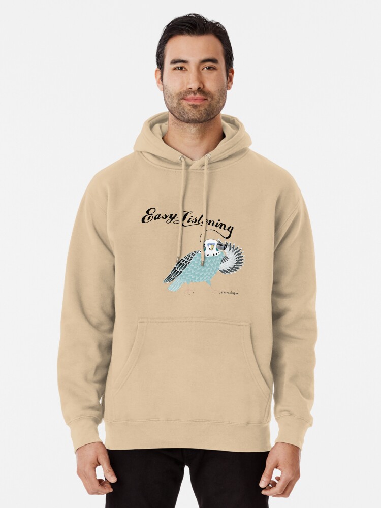 Thumbnail 1 of 5, Pullover Hoodie, Easy Listening designed and sold by kernelcopia.
