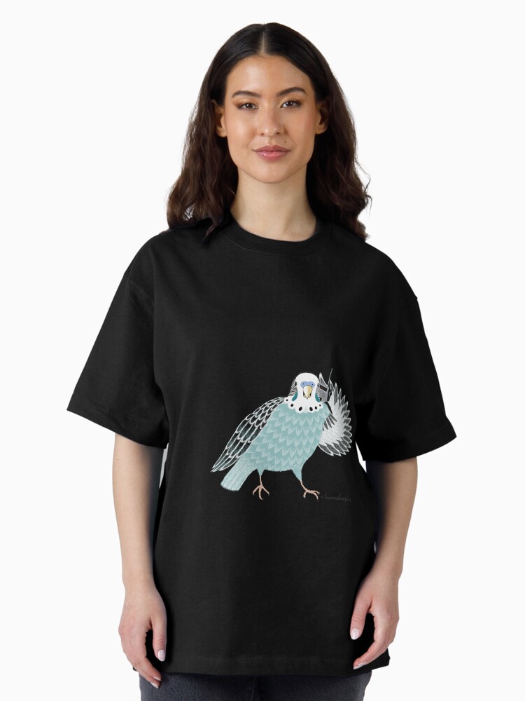 Thumbnail 2 of 7, Oversized T-Shirt, Easy Listening designed and sold by kernelcopia.