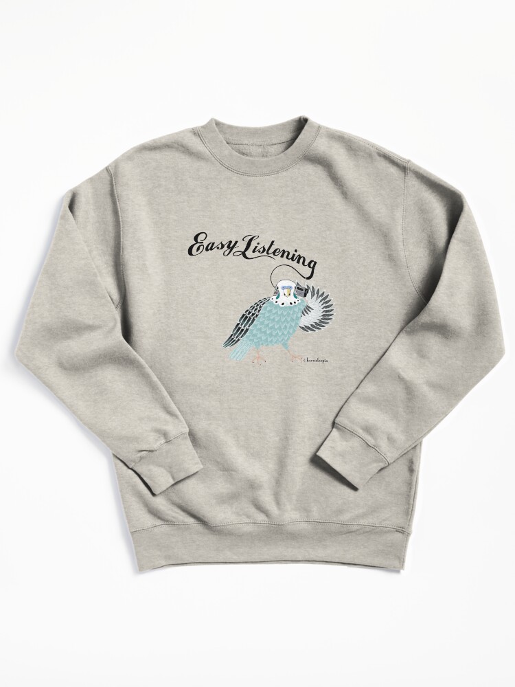 Thumbnail 2 of 7, Pullover Sweatshirt, Easy Listening designed and sold by kernelcopia.