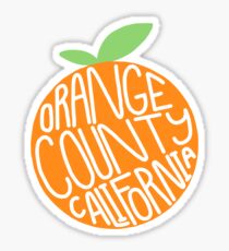 Orange county Sticker