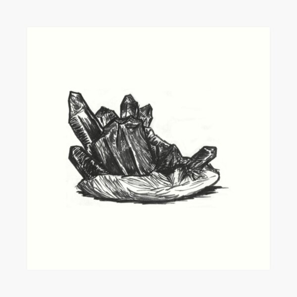 Angular (Inktober 2018 #16) Art Print