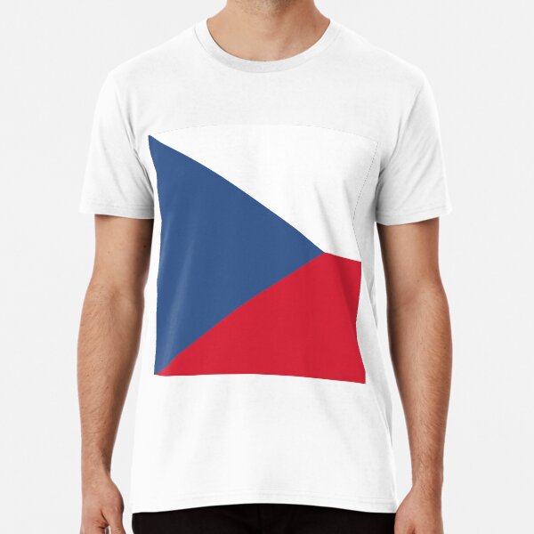 Czech Republic flag emblem Premium T-Shirt