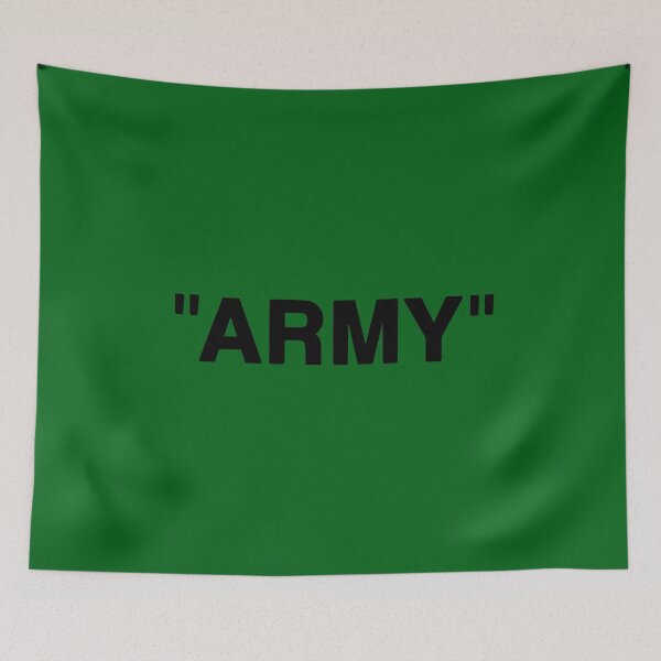 Item preview, "ARMY" designed and sold by STUDIO MORE Los Angeles.