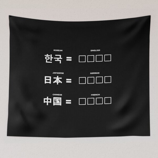 Item preview, ASIAN LETTERS designed and sold by themd-haendler.