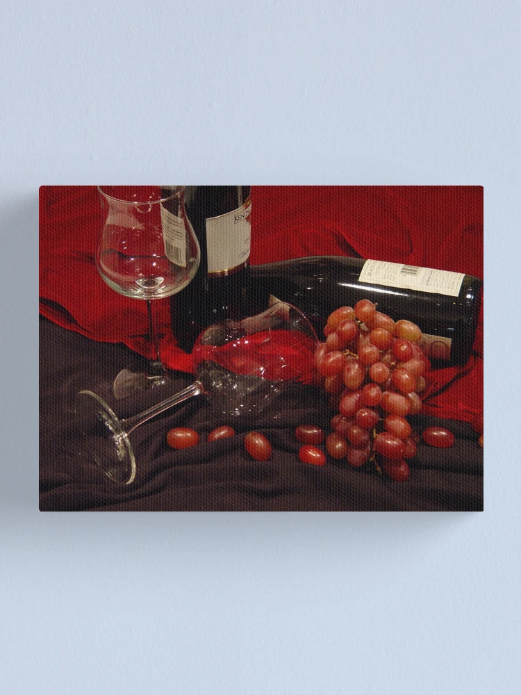 Imagen 1 de 3, Lienzo con la obra Red Red Wine, diseñada y vendida por Ree Reid.