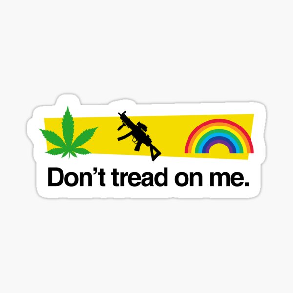 DON'T TREAD ON ME Sticker