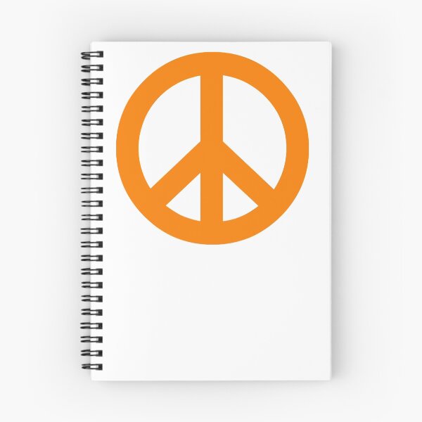 Item preview, Orange Peace Sign Symbol designed and sold by popculture.